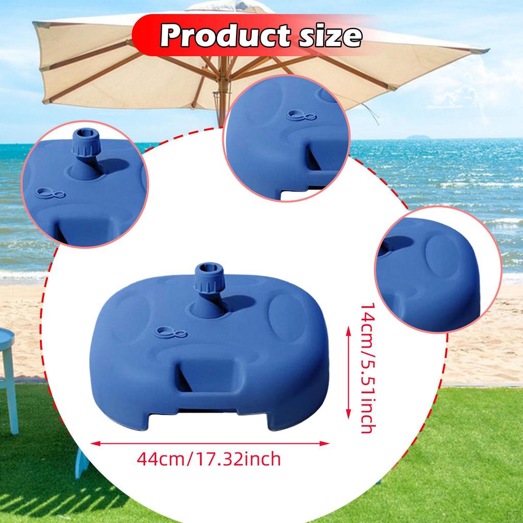 Parasol Base Filled with Water Or Sand, Suitable As An Outdoor Weight
