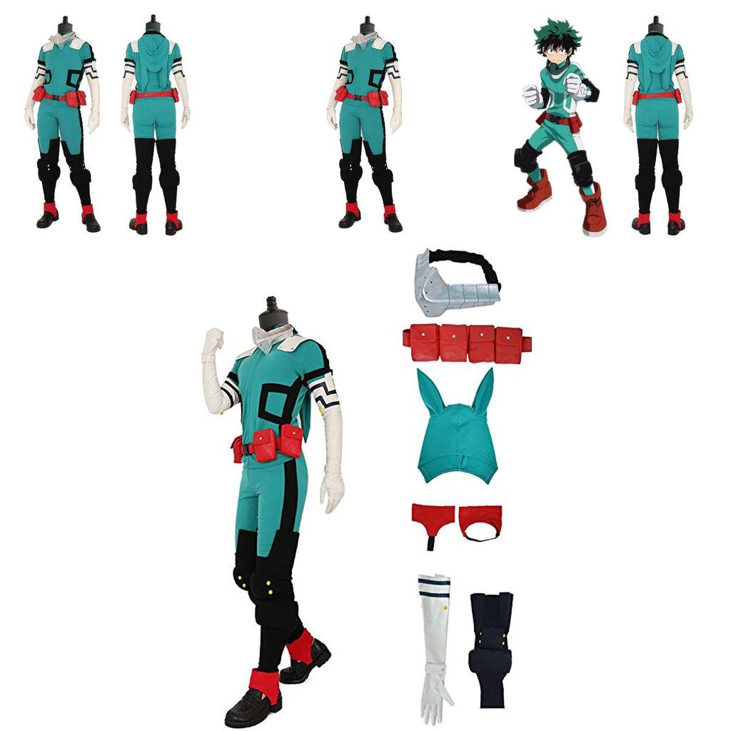 My Hero Academia Midoriya Izuku Cosplay Costume Set For Anime Role Play