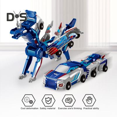 2 ks/sada Transformovatelná hračka létajícího draka Kolizní deformace Mini auto Vzdělávací Transformující Mechanická hračka draka Batolata Chlapci Dívky Dárek