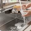 Triangular Sink Sponge Holder Hollowed Dish Drying Rack Dishcloth Sponge Stand  Bathroom