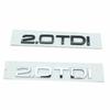 2.0TDI 3.0TDI 1.9 4.2 4.5 5.5 5.0 TDI car sticker for q2 S4 6 SQ3 RS5 78TTS refit tail displacement label car accessories