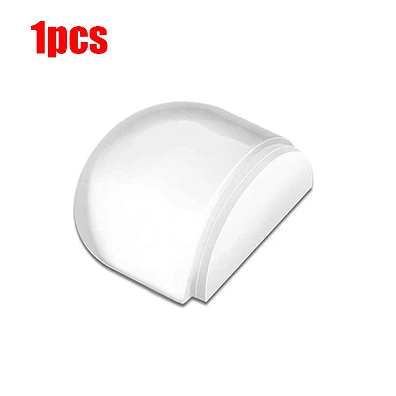 

1-8pcs Transparent Door Stopper Self Adhesive Door Holder Catch Floor Mounted Door Stop for Protection of Wall and Furniture