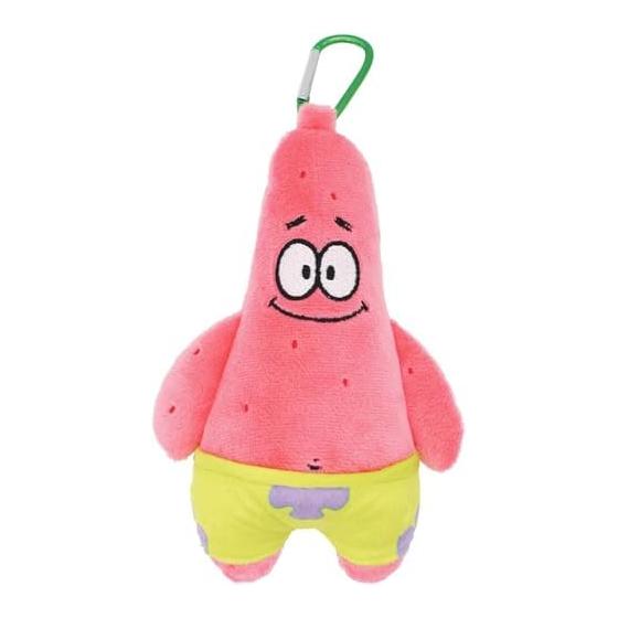 T S FACTORY Stuffed toy zipper mascot with carabiner SpongeBob Zipper mascot with carabiner Patrick