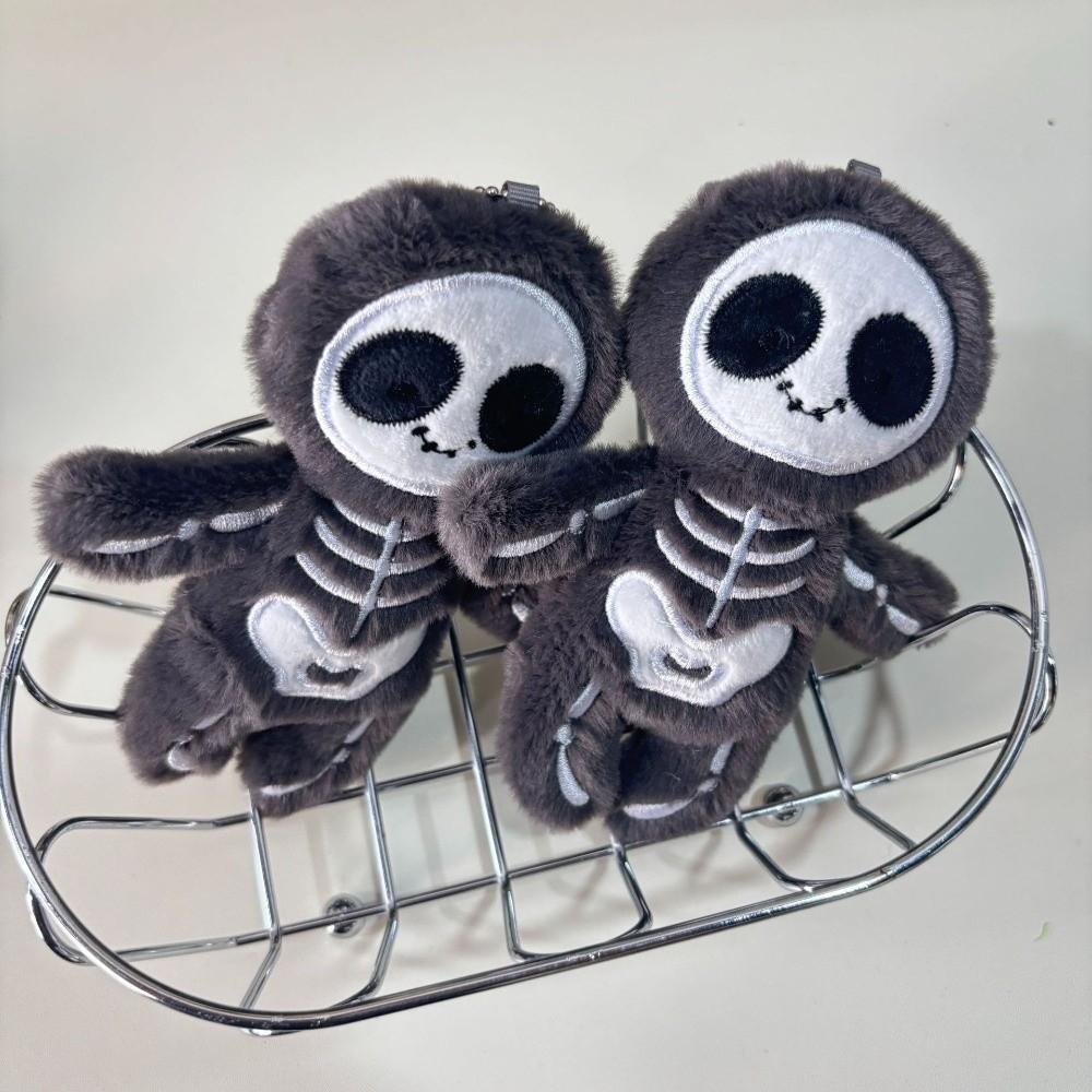 Stuffed Halloween Plush Keychain Skull Key Hanging Cute Bag Pendant Bag Decoration
