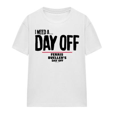 Ferris Bueller's Day Off Unisex Adult Ferris Bueller Needs A Day Off T-Shirt