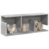 VidaXL Wall Cabinet 80x20x30 Cm Concrete Grey Engineered Wood, Floating Wall Cabinet, Wall Shelf, Wall Display Cabinet, 854835