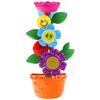 Bath Toy Flower for Bathtub Water Watering Can Multicolor with Suction Cup