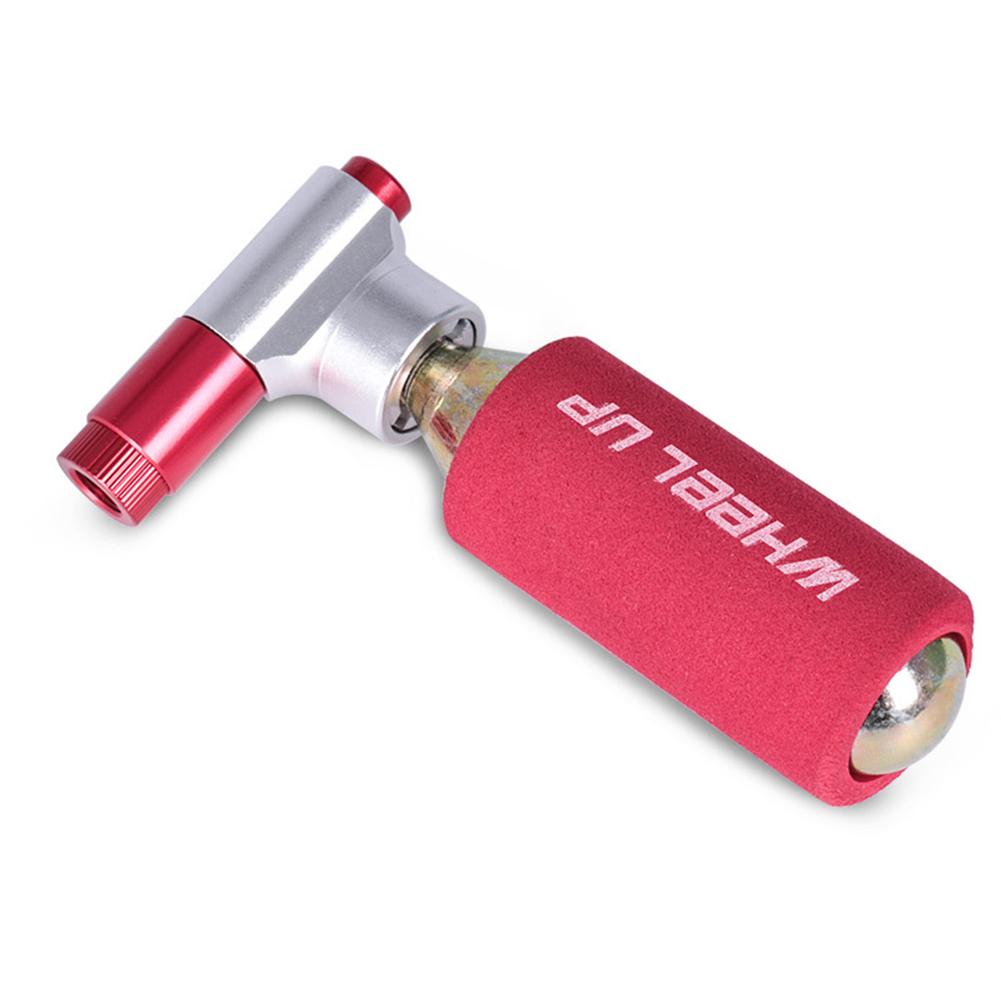 Mini Portable Bicycle Pump Nozzle CO2 Compact Pump Bicycle Mountain Bike Accessories