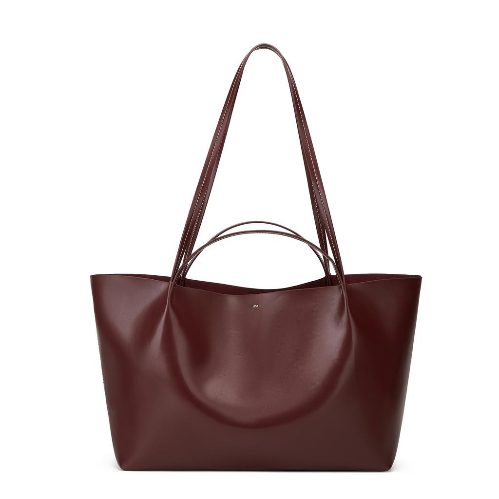 Large Capacity Tote Bags for Women Handbags High Quality Shoulder Bag Luxury Designer Bags Black PU Leather Shopper Purses New