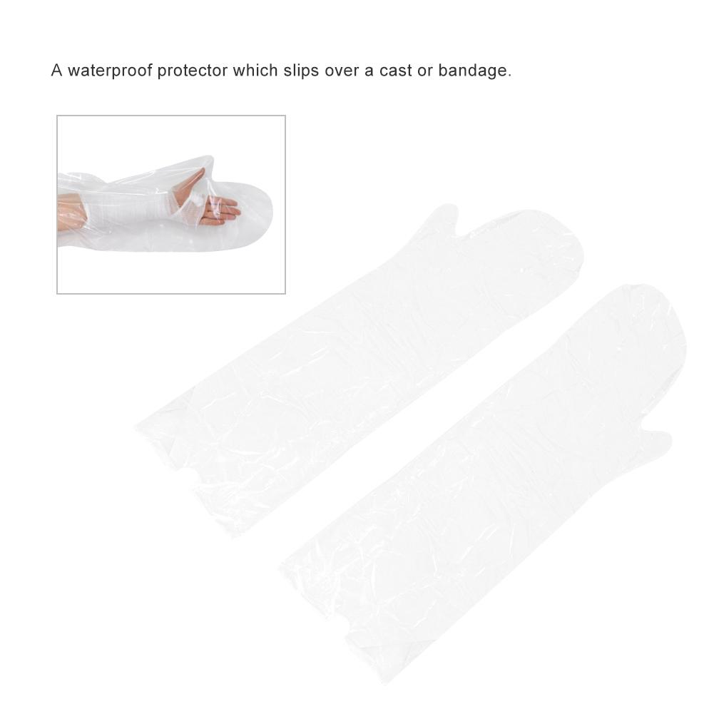Jednorazowy Wodoodporny Ochraniacz na Gips na Rękę na Czas Kąpieli dla Dorosłych