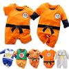 Baby Anime Tøj Vegeta Bodystocking Nyfødt Kuririn Roshi Træningstøj Spædbarn Børn Halloween Tegneserie Cosplay Kostume Jumpsuit