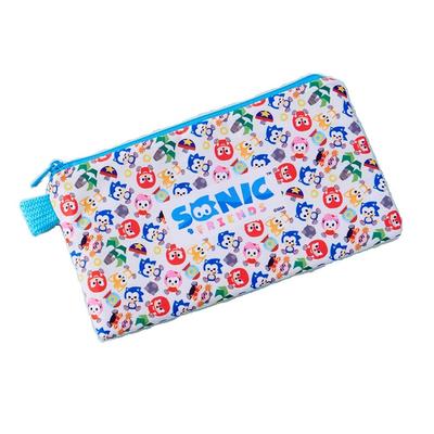 SEGA Fave SONIC & FRIENDS Square Pouch (All-over Pattern)