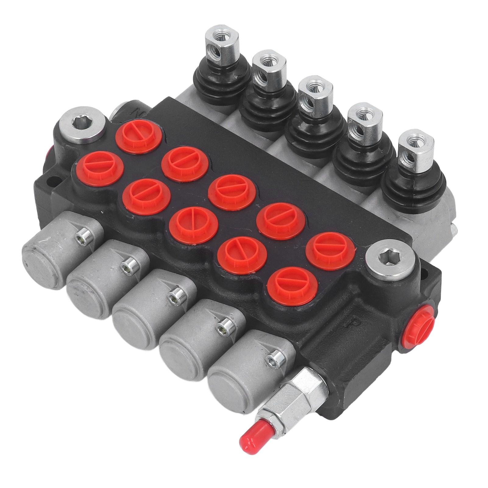

Hydraulic Directional Control Valve High Accuracy Spring Return Hydraulic Valve for Forklift Excavator