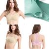 Women Breathable Padded Sports Bra With Hollow Out Design And Pure Color