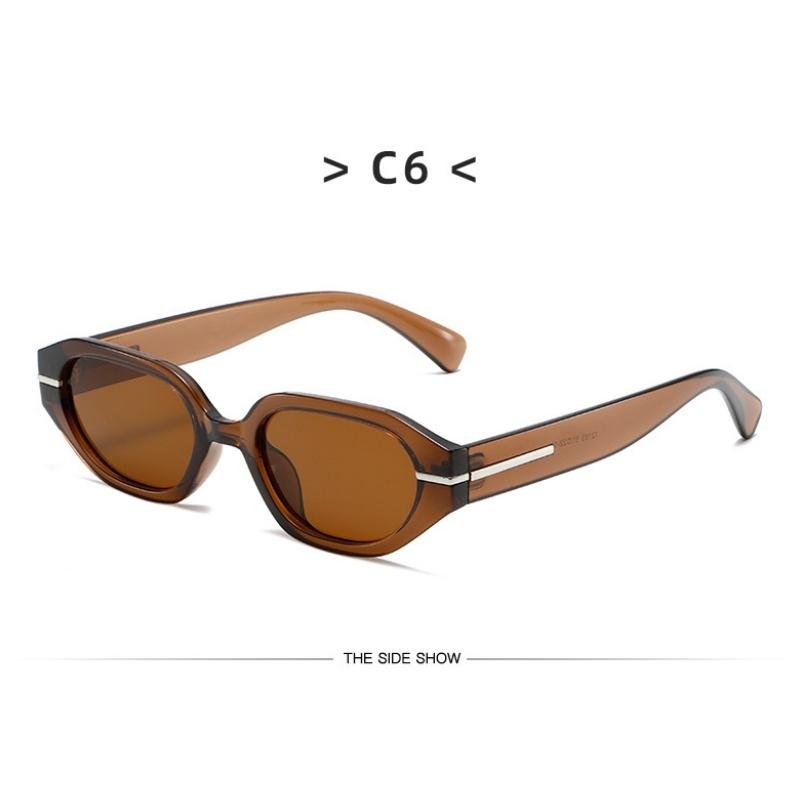 Women's sunglasses, personalized small-frame sunglasses, men's and women's fashion simple sunglasses
