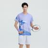 Children's badminton jersey sports suit boys and girls printed table tennis volleyball adult training game jersey wholesale