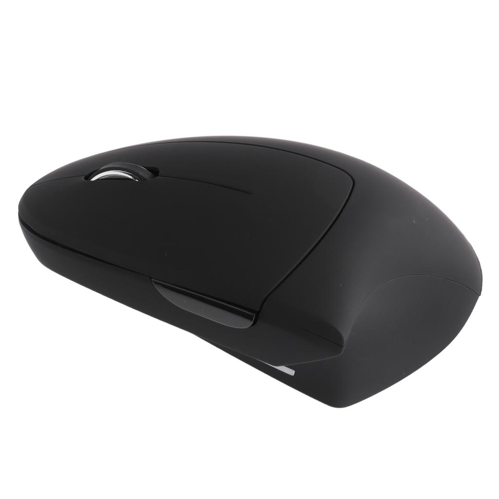 Ergonomic Wireless Mouse Comfortable Grip Power Saving Mode Stable Accurate Ergo Mouse for Home