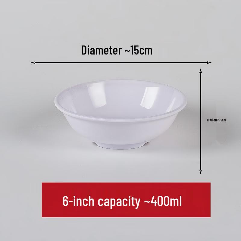 Darian Food Grade Melamine Multi-Purpose Bowls 10-pack