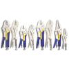 Industrial Grade C-Type Auto-Locking Pliers - Round Straight Pointed Jaw Quick-Sealing Fixing Pliers