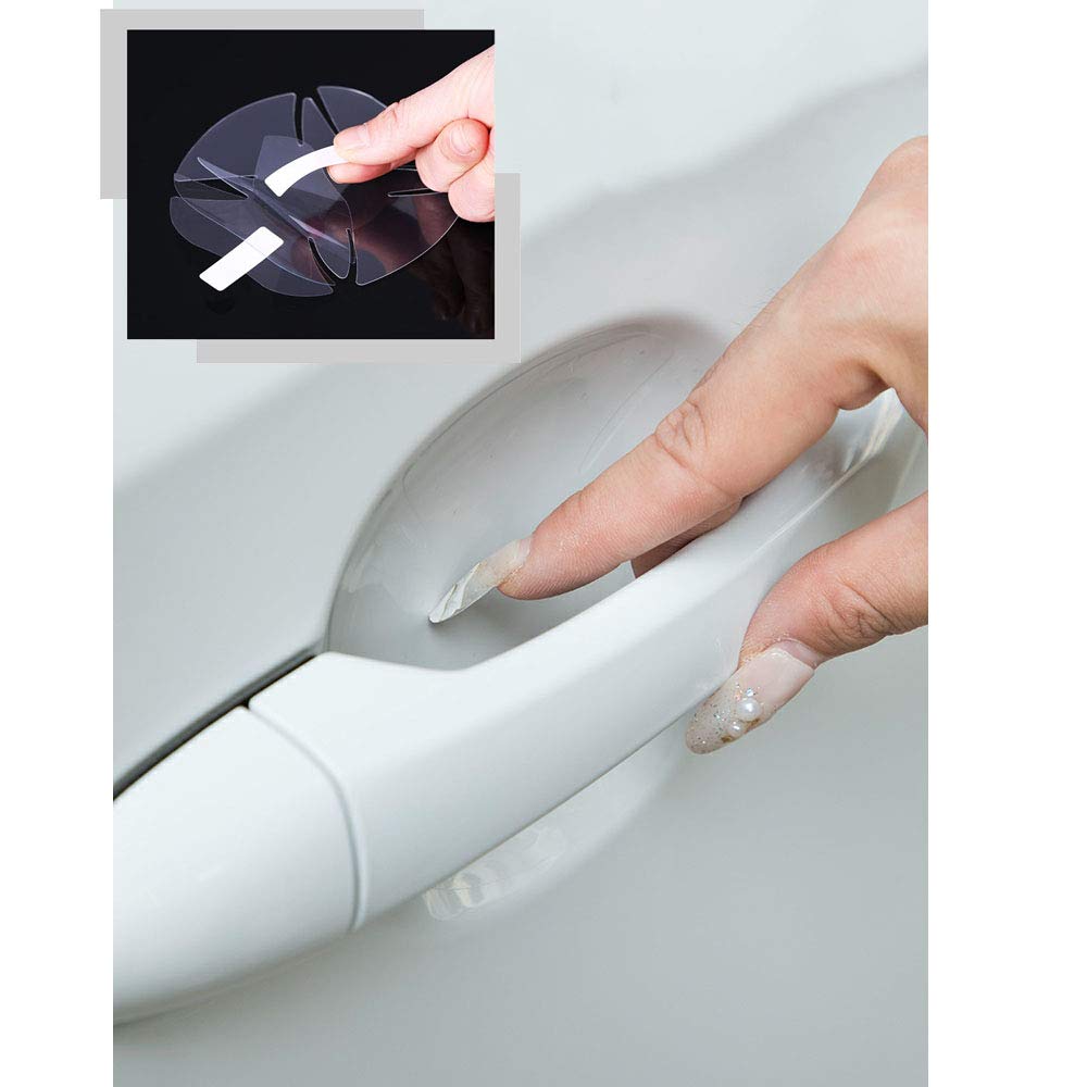 

5pcs V W Passat B8 H27.7~/T Cross R1.11~ Door Handle Protection Cover Transparent