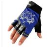 Half-finger Gloves Men's Thin Wolf Head Breathable
