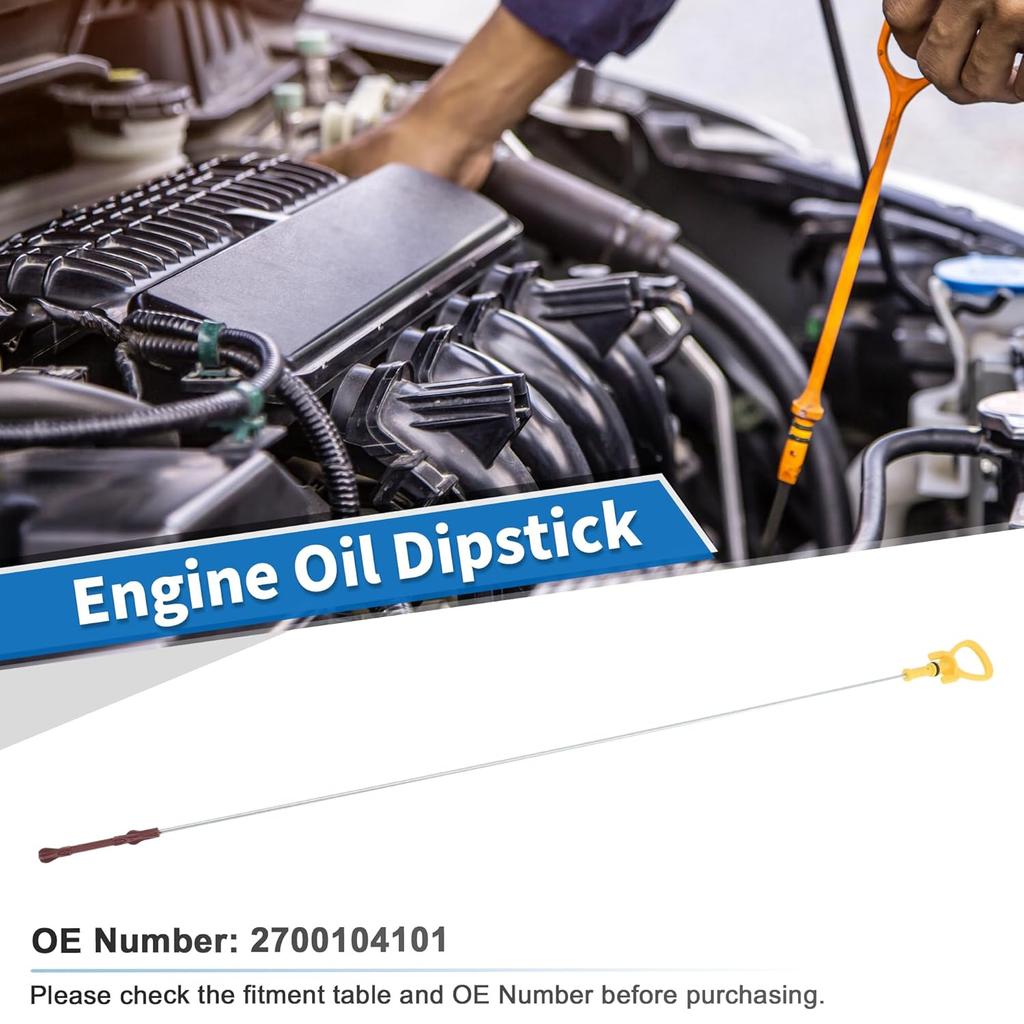 Engine Oil Dipstick Indicator for Mercedes-Benz CLA250 2014-2019 for Mercedes-Benz GLA250 2015-2020 No.2700104101