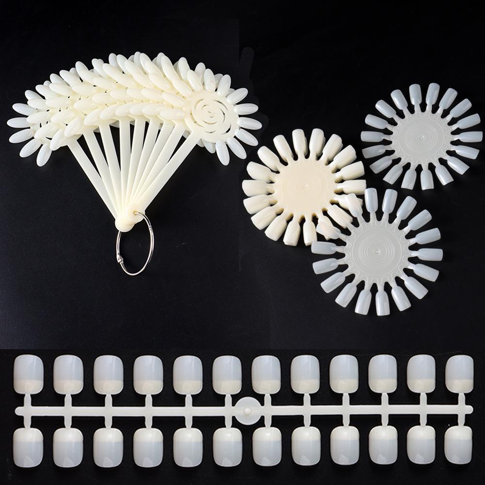 Nail Art Tools Nail Polish Glue Swatch Display Sample Practice Tools Swatch Card Nail Shop Display