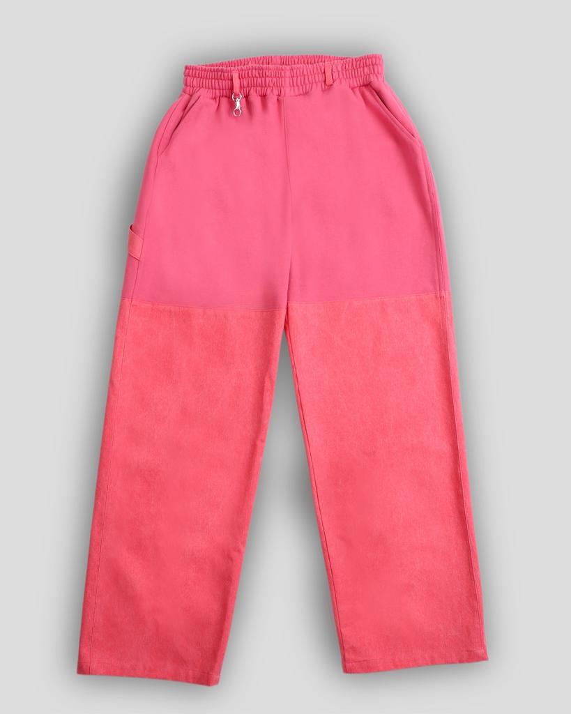 SAYSAYSAY Carpenter Docking Training Pants Pink