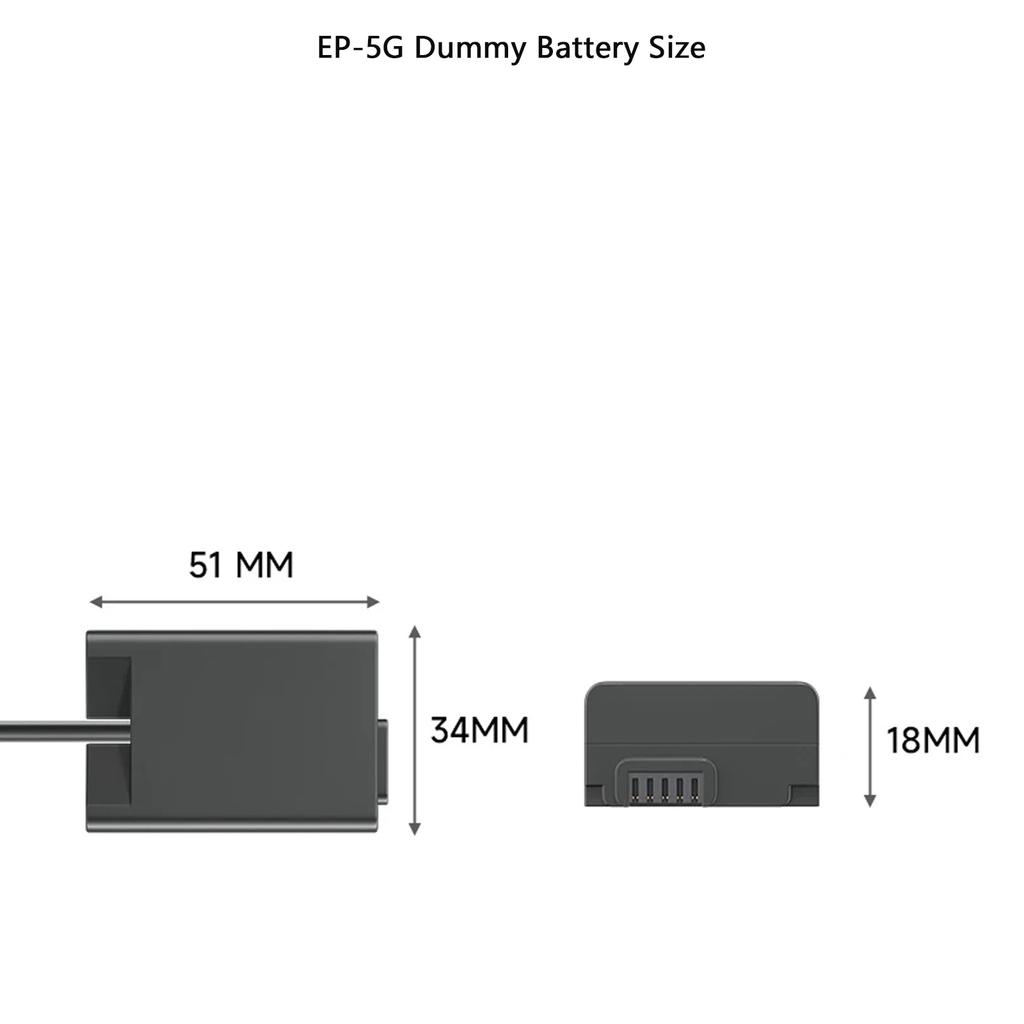 EN-EL25 ENEL25 EN-EL25a ENEL25a Dummy Battery Type-C Cable PD Adapter for Nikon Z Fc Zfc Z30 Z50 Digital Cameras
