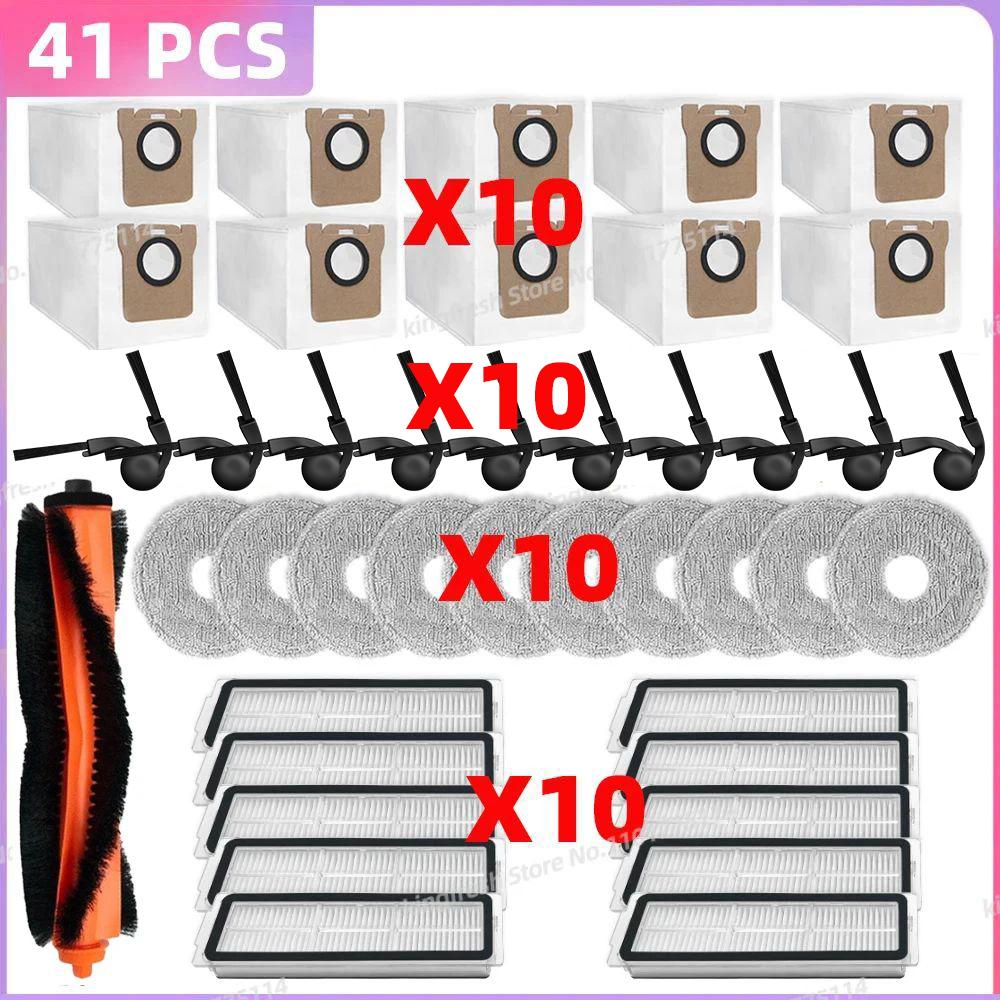 Kompatibel für ( Xiaomi Mijia 5C / OV42CN ) Staubsaugerteile Hauptbürste Seitenbürste Filter Mopptuch Staubbeutel Zubehör