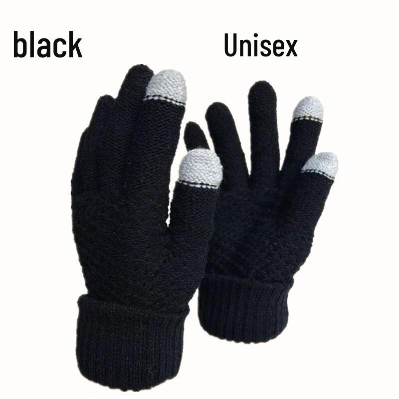 JINGRX Fleece Lined Touchscreen Winter Gloves