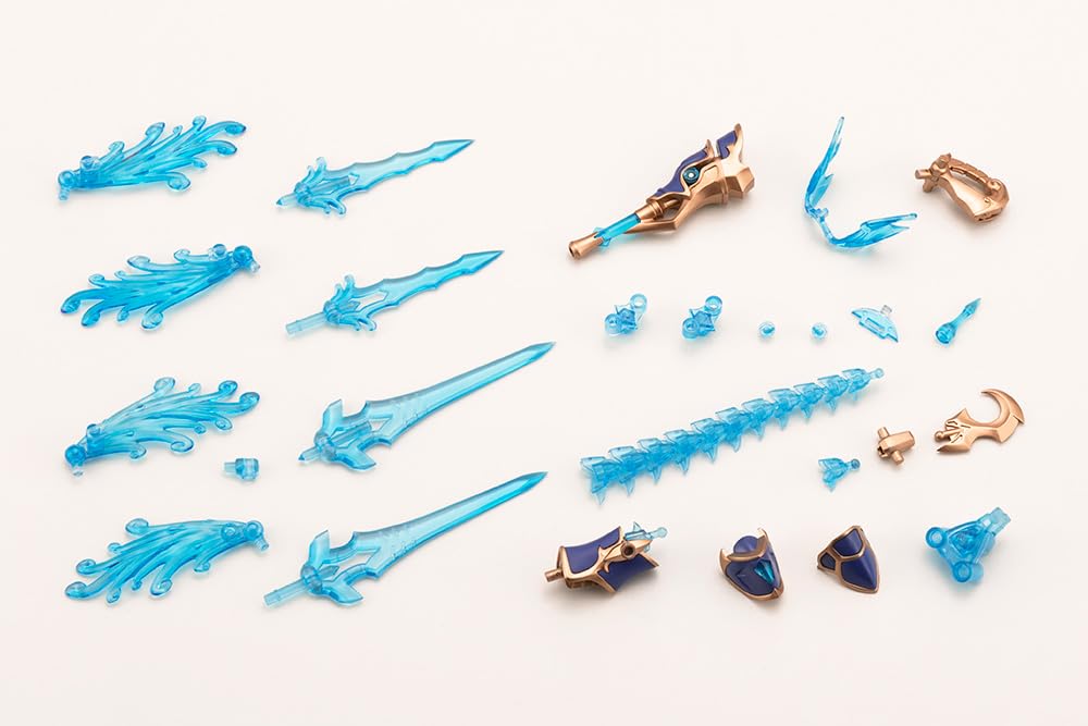 Kotobukiya Arcanadia Xenoarma Hydro Zephos, approximately 145mm tall, non-scale plastic model