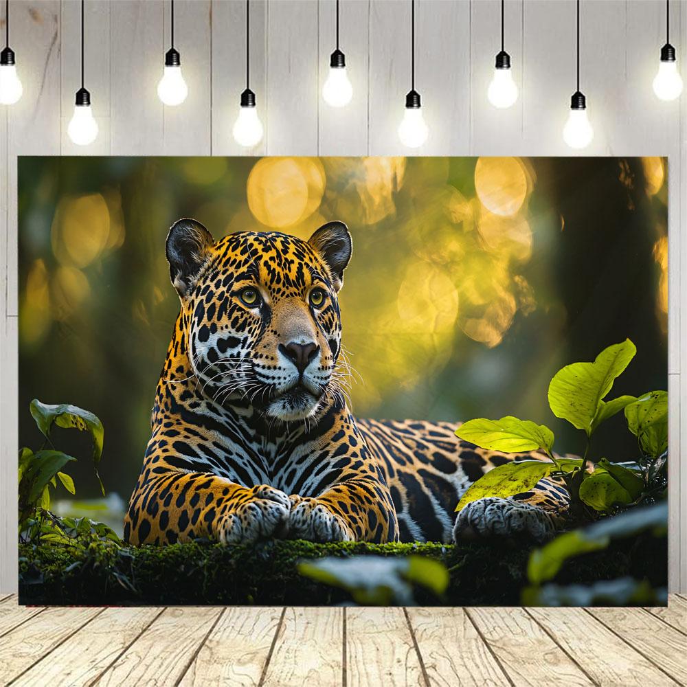 African Wildlife Cheetah Tapestry Wall Hanging Cloth Hippie Style Wolf Lion King Decor for Living Room Bedroom Dormitory Classro