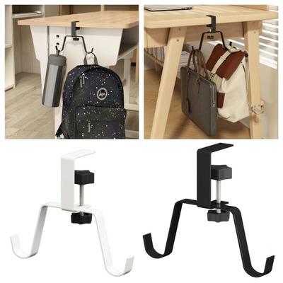 Adjustable Hanging Bag Hook Punch-free Handbag Rack Holder Convenient Table Desk Hanger  Headset