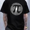 Unisexs 100 Cotton Summer Fun Tshirt Pi 314 Mathematical Pattern Casual Shortsleeved Top