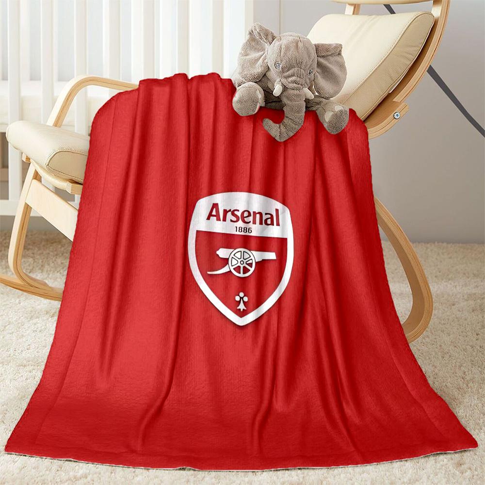 Arsenal Blanket Durable Comfort Perfect for Bed Picnics Couch Four Seasons Universal Playful Design Gifts For Family Or Friends