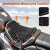 3D Gel Universal Honeycomb Motorcycle Cushion Shock Relief Massage Absorption Br