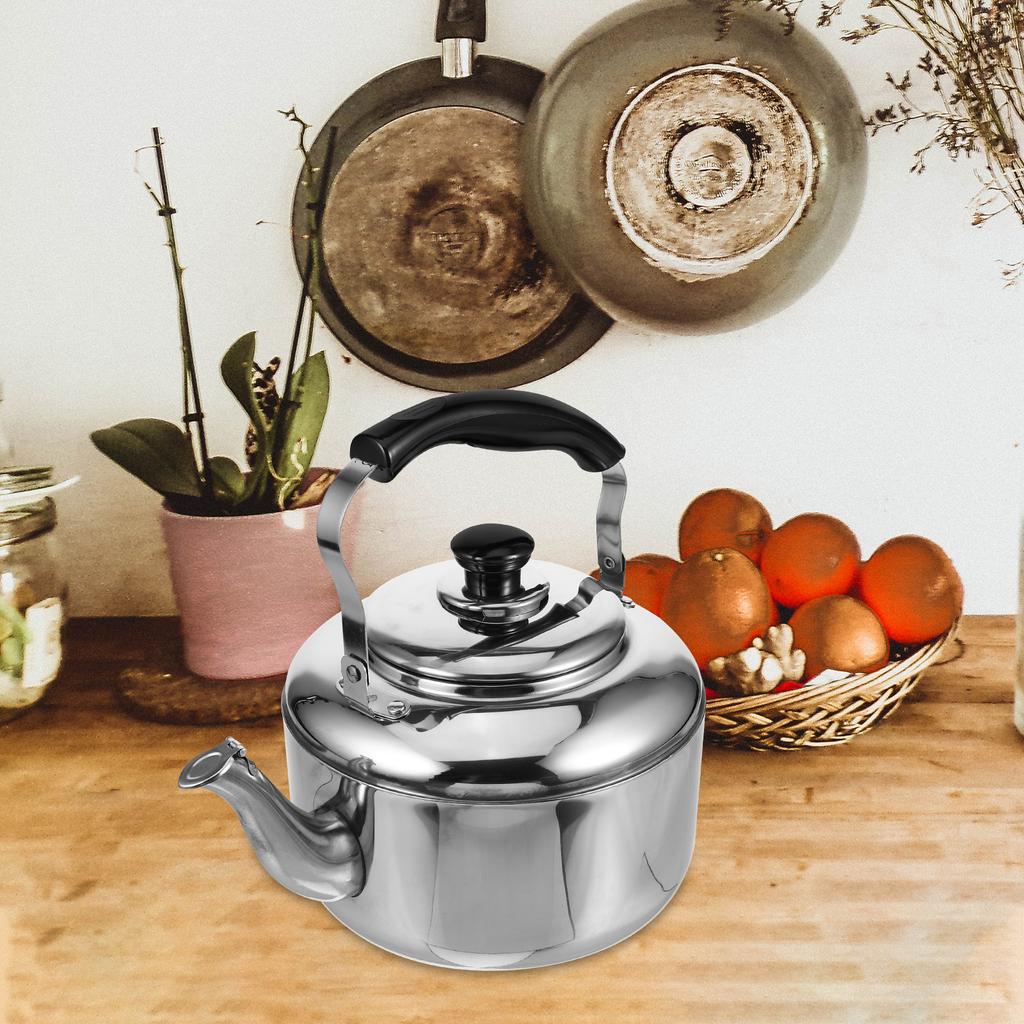 Czajnik ze stali nierdzewnej 304 na kuchenkę do gotowania herbaty i wody, czajnik kuchenny, dzbanek kempingowy