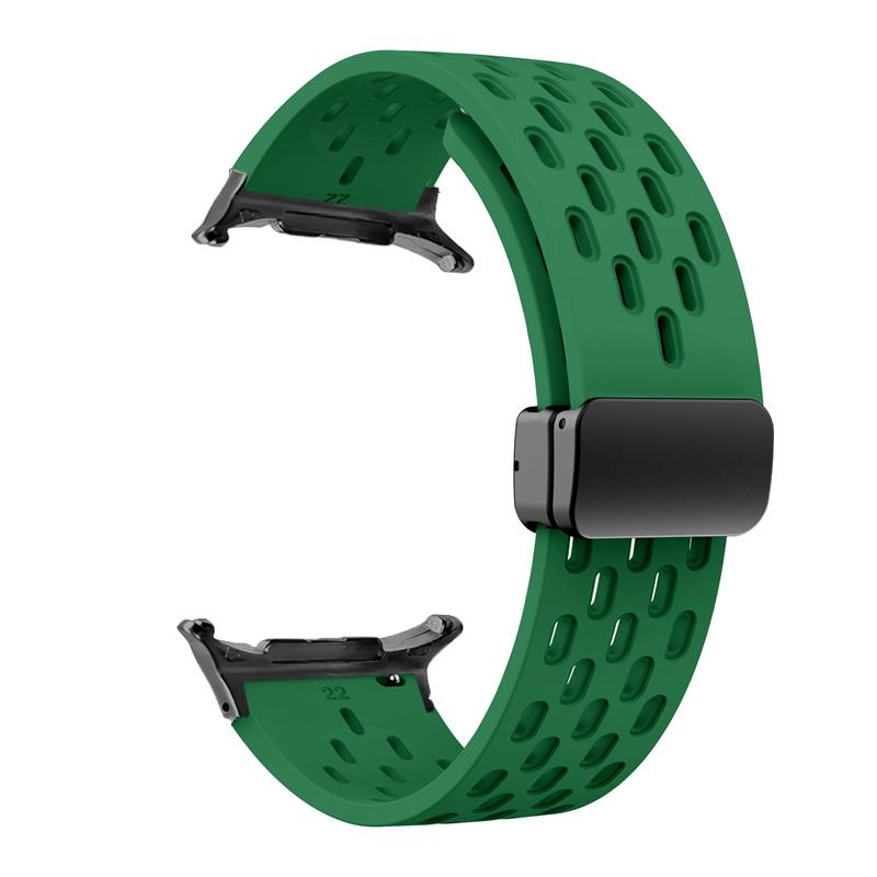 No Gaps Magnetic Buckle Silicone Strap For Samsung Galaxy Watch 8 40mm 44mm/8 Classic 46mm Bracelet Band Galaxy Ultra 2026 47mm