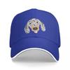 LOVE Blue Silver Dapple Dachshund Sausage Dog Baseball Cap Brand Man Cap Bobble Hat Ladies Men's