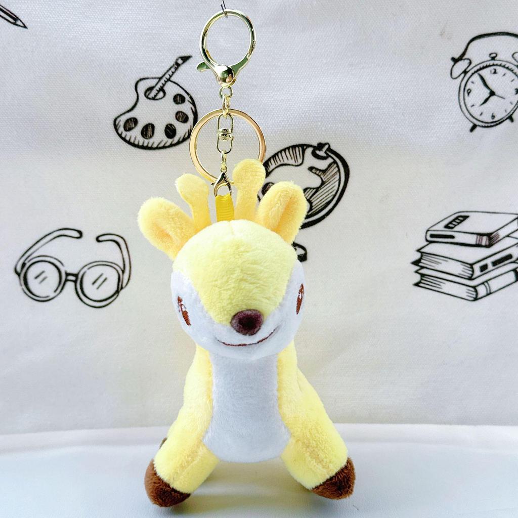 Cross-border Forest Animal Fawn Plush Deer Backpack Pendant