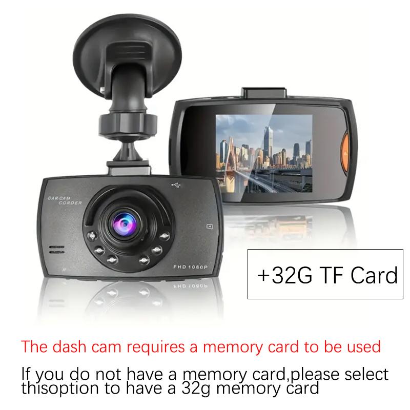 2.4-inch In-car DVR Dash Camera, Wide-angle Night Vision HD Video Recorder, Suitable for All Car Models.