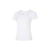 New Women'ss Dri-FIT One Sporty Fitted Crewneck T-Shirt White DD0627-100