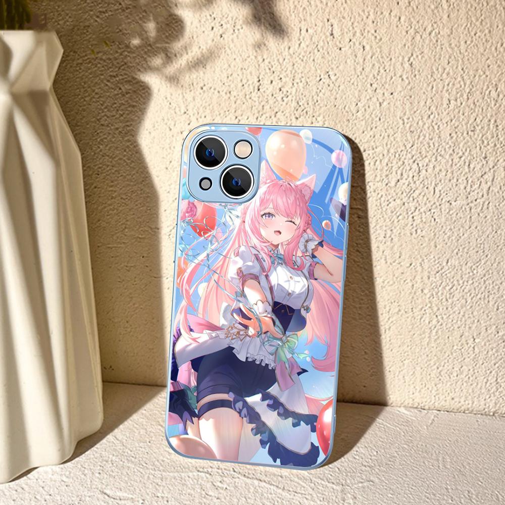 Nekopara Chocola Vanilla Phone Case For iPhone 14 13 12 Mini 11 Pro XS Max X XR 14 Plus Tempered Glass Cover