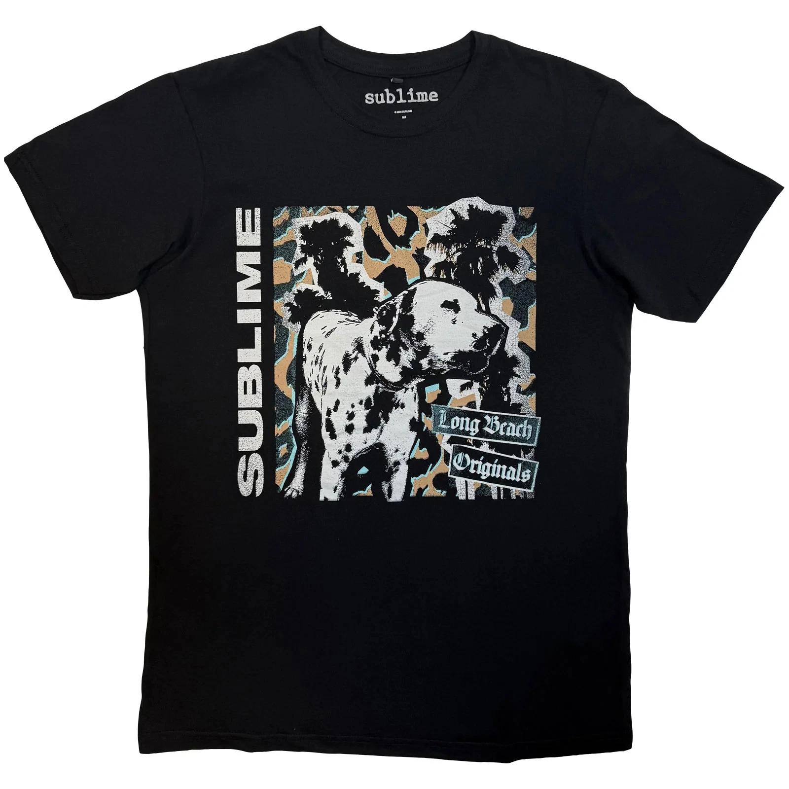 Sublime Carbon T-Shirt: Long Beach Originals (Black) OFFICIAL NEW M