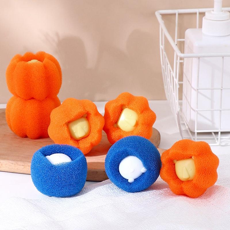3Pcs Magic Laundry Ball Washing Machine Cleaning Balls Hair Removal Catcher Fiber Collector