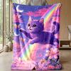 Playful Kittens Scene Theme blanket Lightweight Warm Flannel Blanket Decorative Throw Blanket for Home Decoration