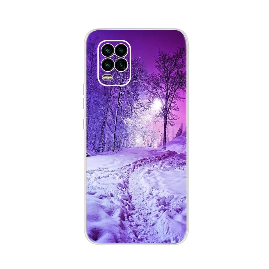 For Xiaomi Mi 10 Lite 5G Case Cute Cat Butterfly Soft Silicone Phone Cases For Xiaomi Mi 10 Lite 10Lite Back Cover Fundas Bumper