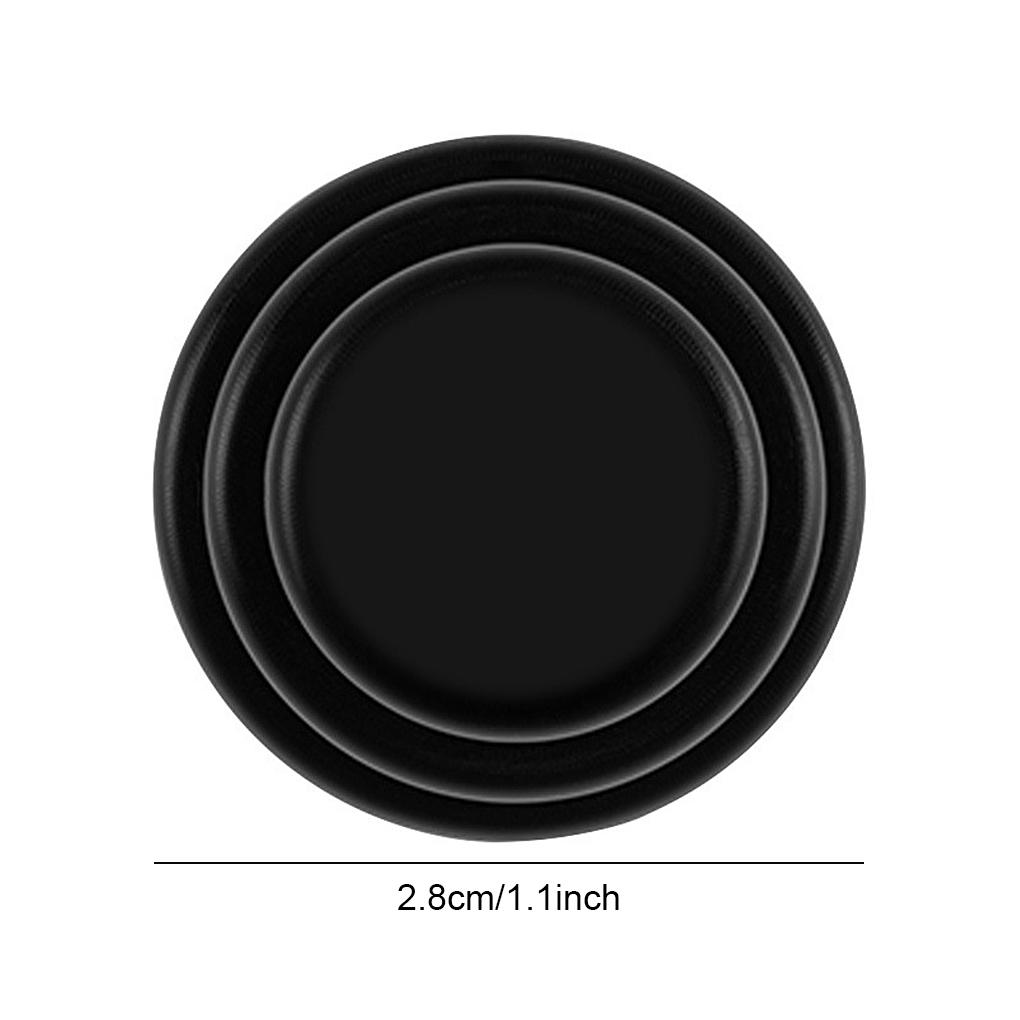 Zestaw 4 podkładek antykolizyjnych na drzwi samochodu, silikonowe uszczelki amortyzujące