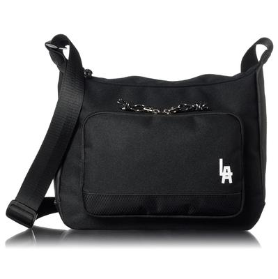 Shoulder Bag Crossbody the Negro Leagues Baseball Museum [NLBM] Men's Women's (LA Black)